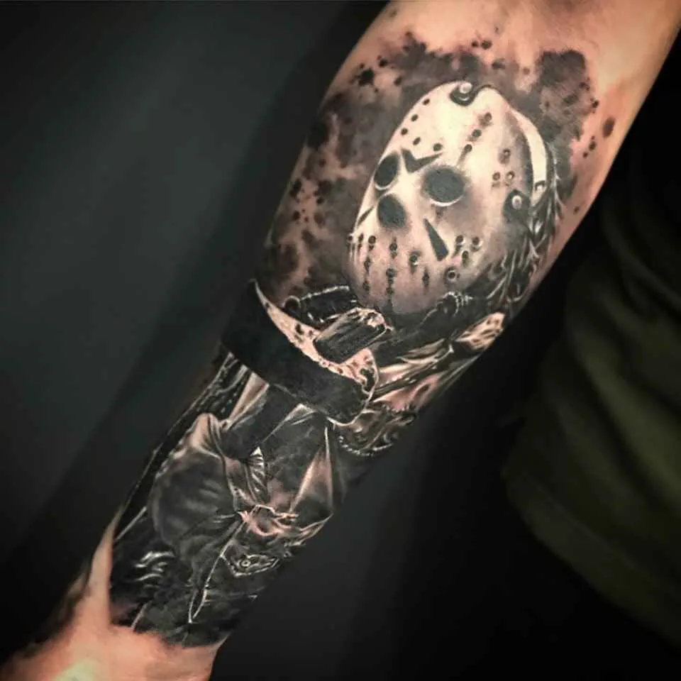 Тату мастер Дмитрий Щелоков черно-серая реализм татуировка | Tattoo artist Дмитрий Щелоков black&grey realistic tattoo
