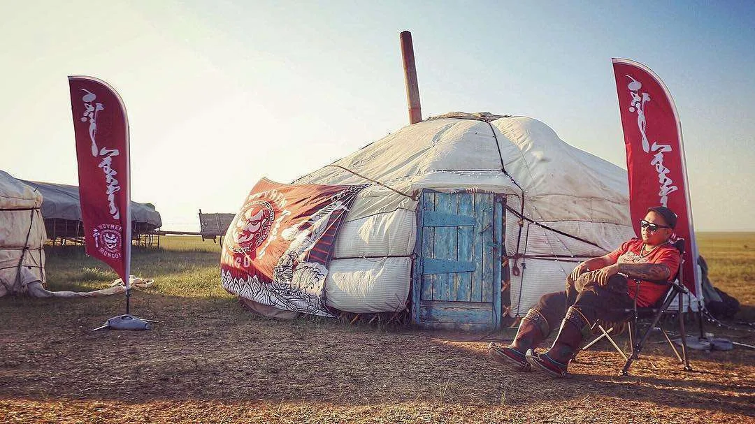 Mongol Wuvnen Tattoo Studio, color traditional mongolian tattoo | China