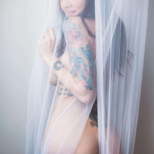 🔥 Горячие фото, портфолио модели  #22399 Тату модель Erica Fett