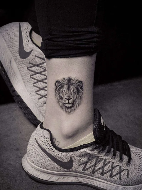 black and grey realism 타투 부위 ankle #22360 | 타투이스트 Lazer Liz