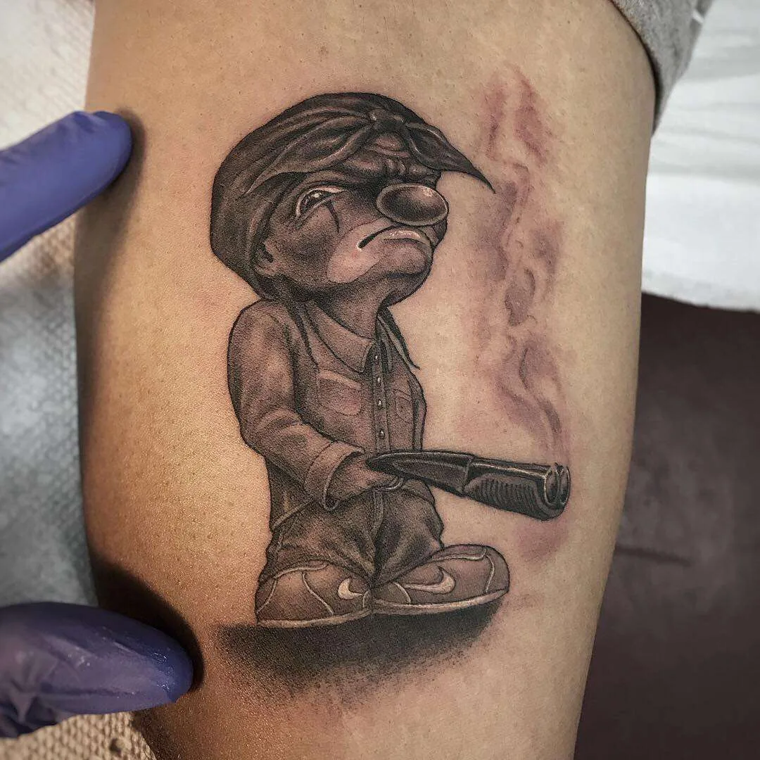 Tatuador Ben Grillo, estilo de autor black&grey surrealistic realism tattoo | USA