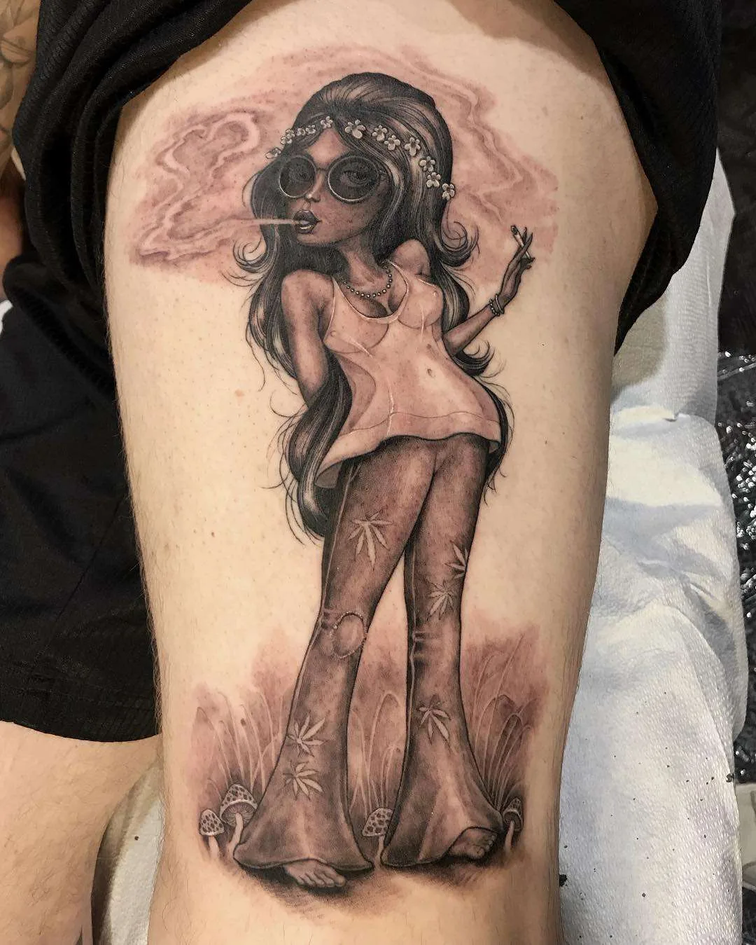 Tatuador Ben Grillo, estilo de autor black&grey surrealistic realism tattoo | USA
