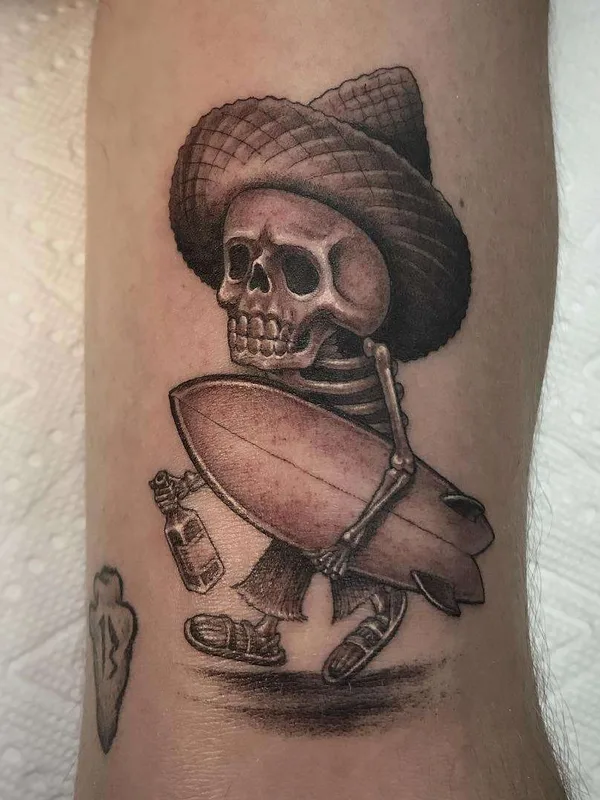 black and grey black and grey tattoo on forearm #22524 | Tattoo Artist Ben Grillo