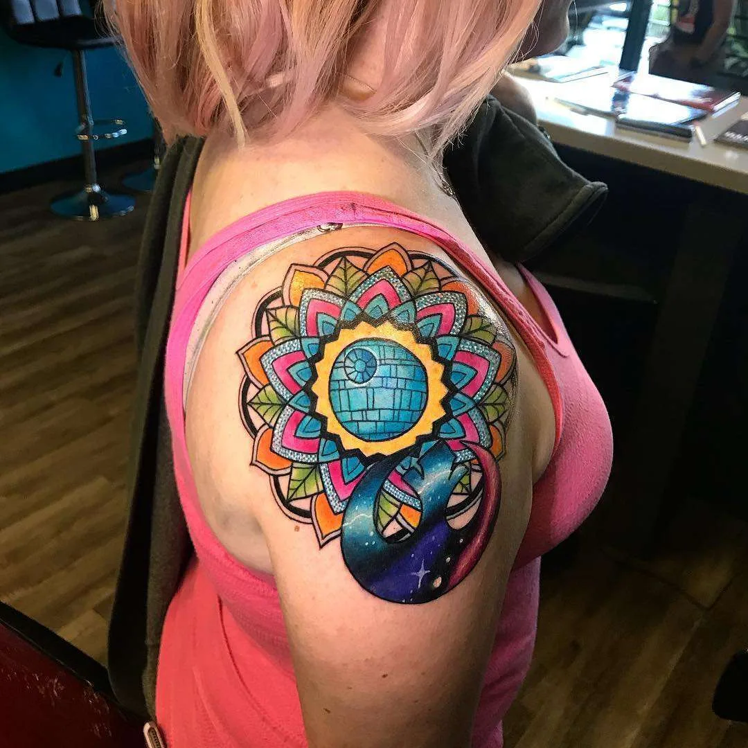 Tatuagem artista Jon Leighton, tatuagem de nova escola em cores | USA