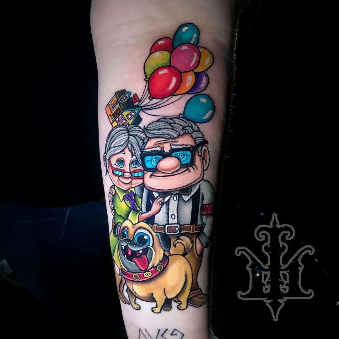 Tattoo artist Jon Leighton, color new school tattoo | USA