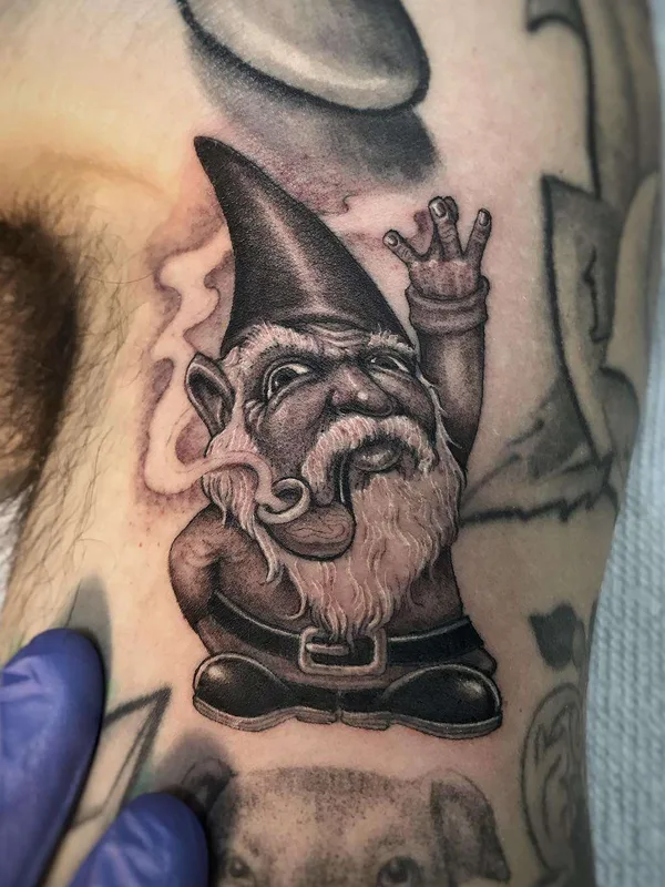 black and grey black and grey tattoo on forearm #22527 | Tattoo Artist Ben Grillo