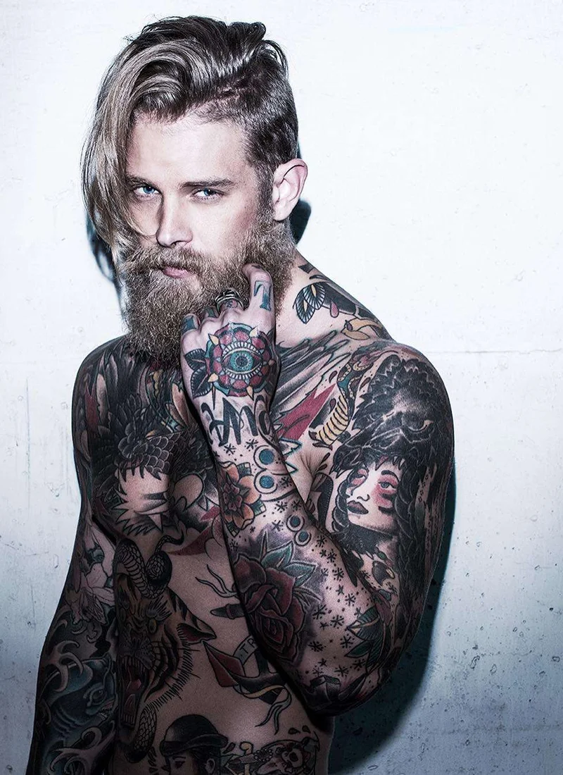 Tough American guy Josh Mario John