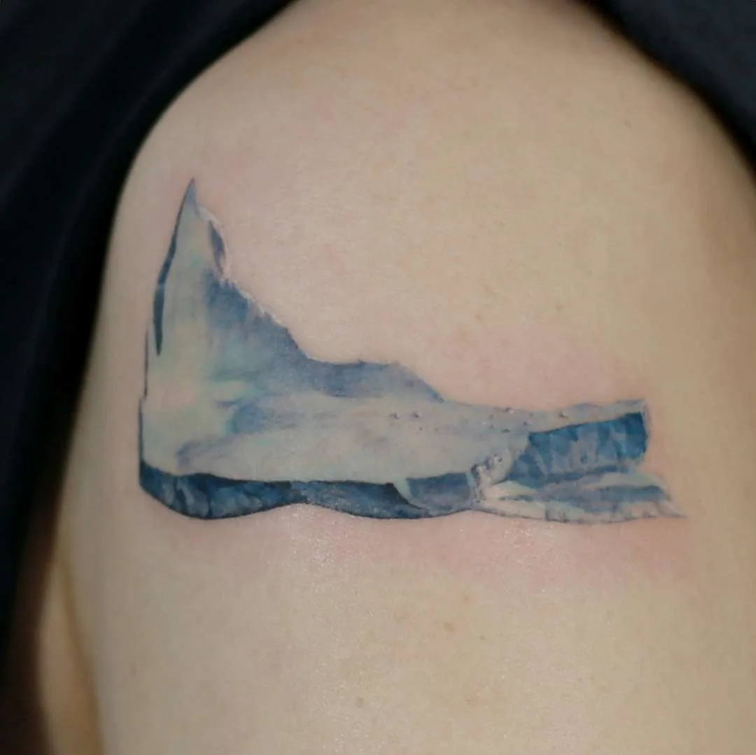 Tattoo artist Doy, authors style watercolor tattoo, minimalistic | Korea
