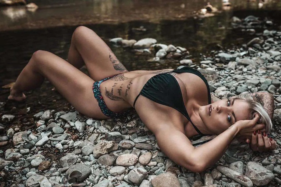Tattooed model Denny, alternative photo model, indek girl | Germany