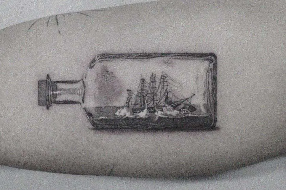 Tattoo artist Cold Gray, black&grey realistic tattoo | USA