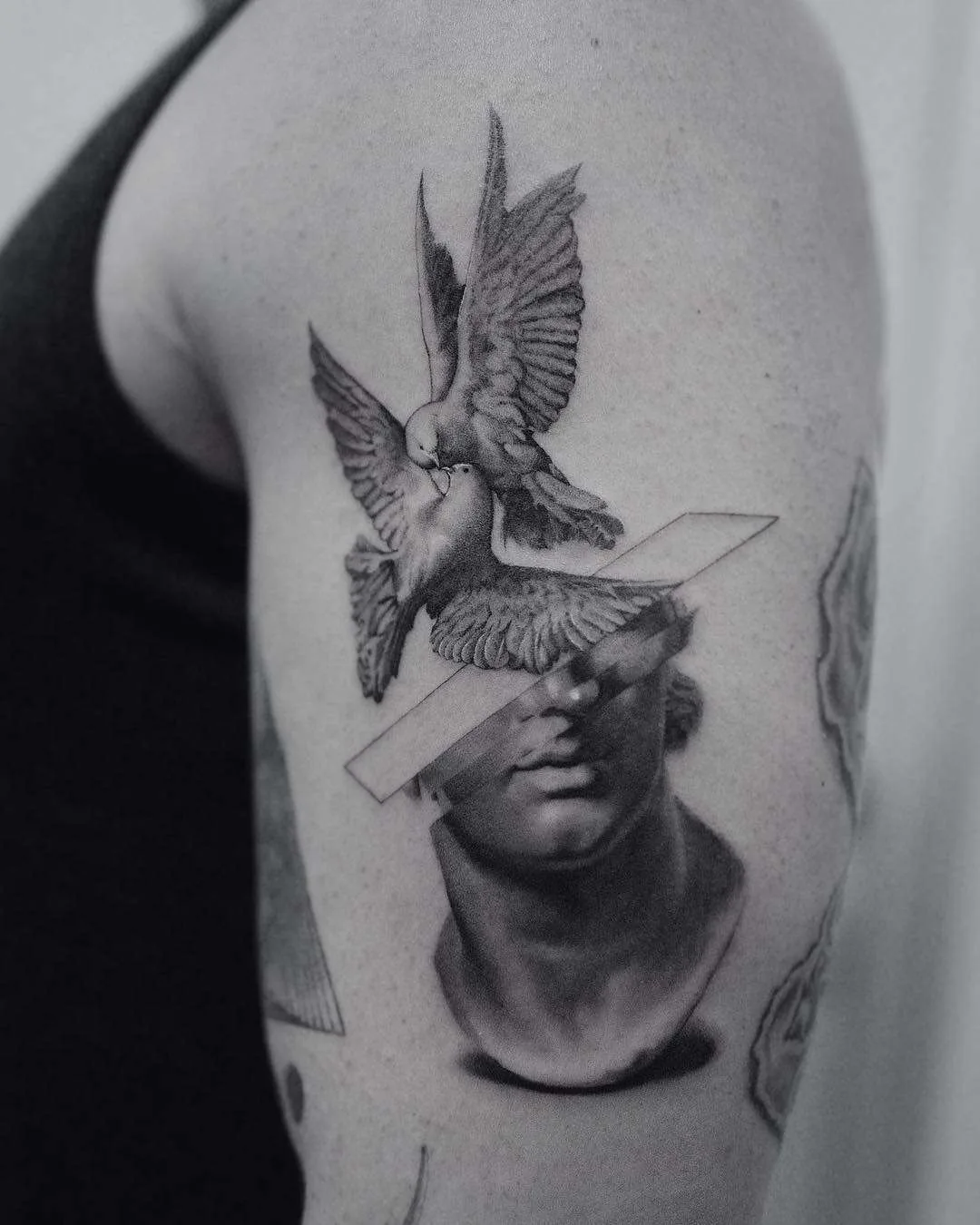Tattoo artist Cold Gray, black&grey realistic tattoo | USA