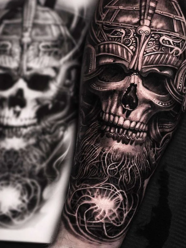 black and grey black and grey Tatuagem em forearm #22488 | Tatuador Mumia