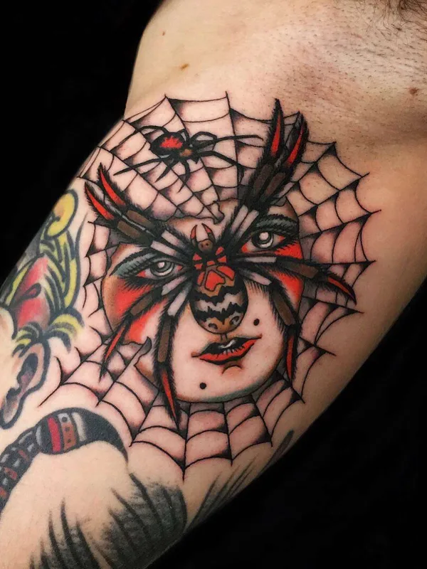 color neo traditional Tatuagem em forearm #22615 | Tatuador Chingy Fringe