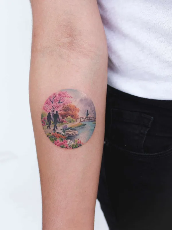 color illustrative tattoo on forearm #22203 | Tattoo Artist Bryan Gutierrez