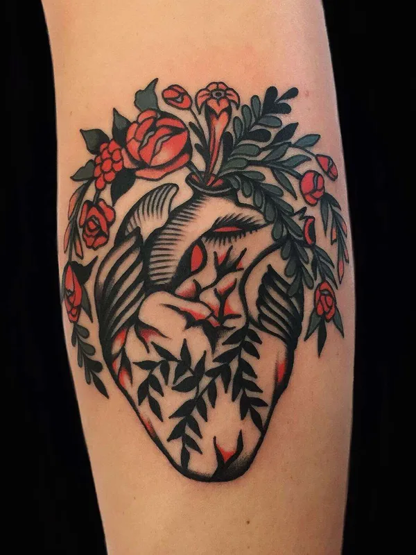 color neo traditional Tatuagem em forearm #22616 | Tatuador Chingy Fringe