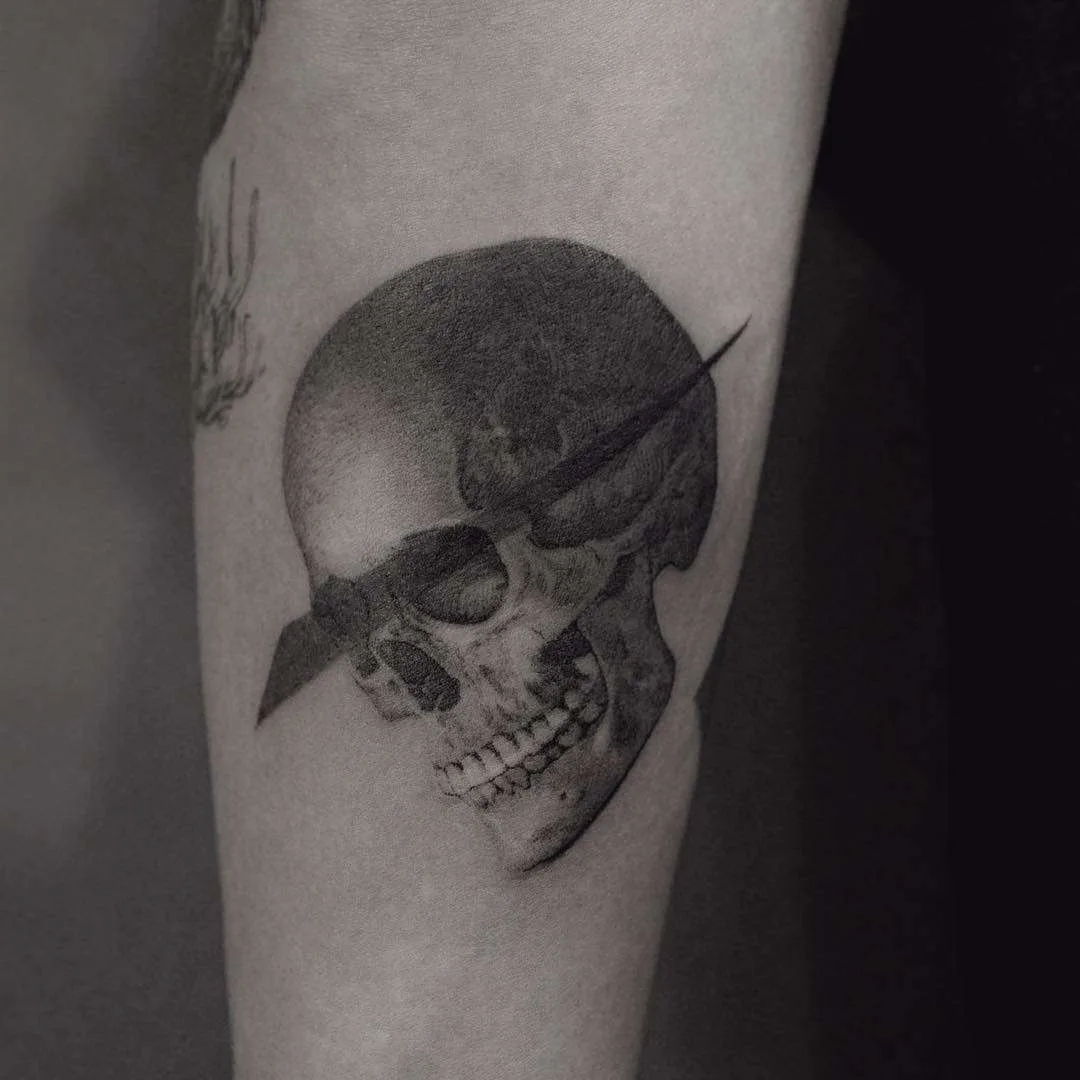 Tattoo artist Cold Gray, black&grey realistic tattoo | USA