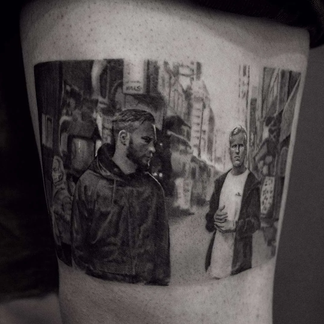 Tattoo artist Cold Gray, black&grey realistic tattoo | USA