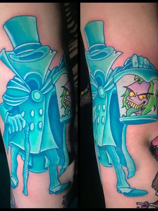 color cartoon Tatuagem em forearm #22332 | Tatuador Jon Leighton