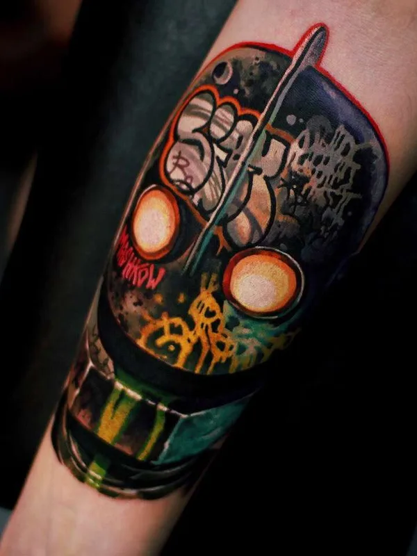 color illustrative Tatuagem em forearm #22147 | Tatuador Алексей Машков
