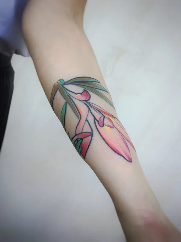 color illustrative татуировка на forearm #31883 | Тату мастер Егор Вавилов