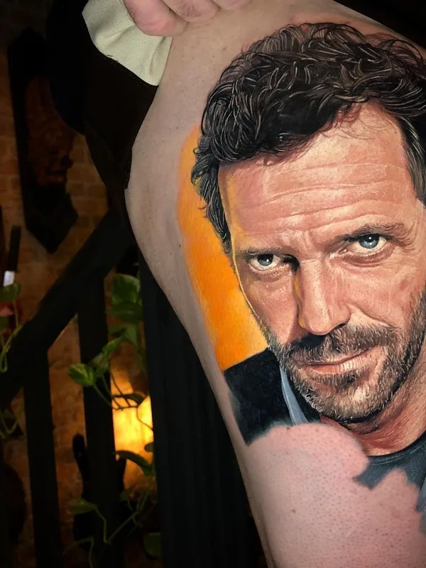 color realism татуировка на thigh #41066 | Тату мастер Fernando TAMPA Realistic