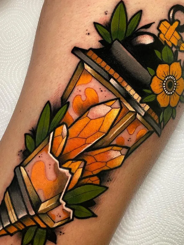 color neo traditional татуировка на forearm #41207 | Тату мастер Picon