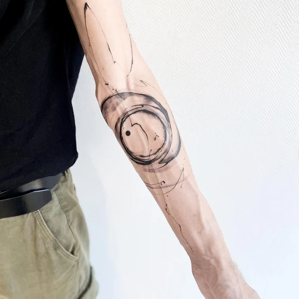 Abstract Abstract tattoo on Forearm