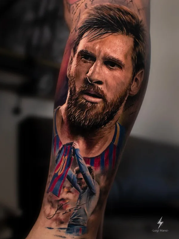 color realism tatuaje en full sleeve #41420 | Tatuador Luigi Mansi