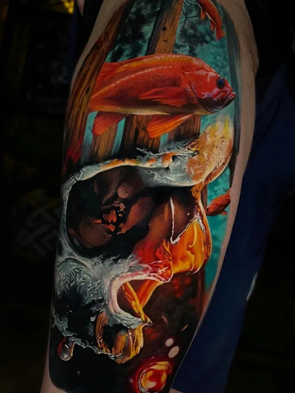 color realism tattoo on forearm #41438 | Tattoo Artist Melek Taştekin