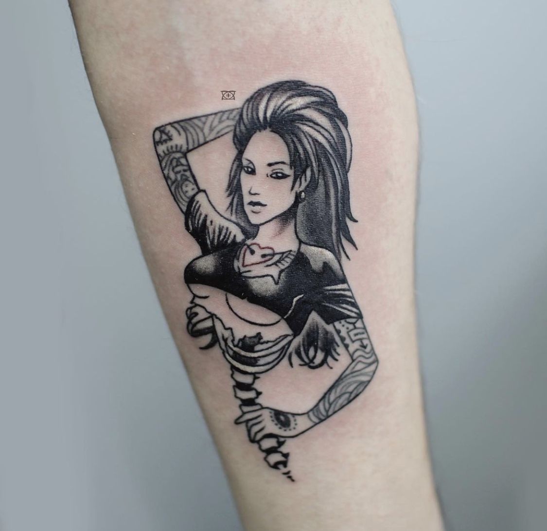 Tattoo artist Zevsa, Moscow, Russia