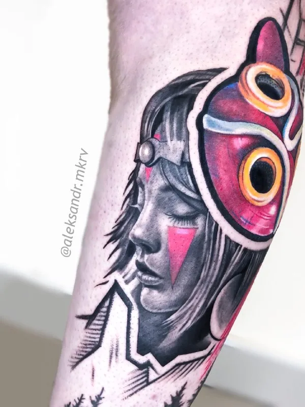 color illustrative 타투 부위 forearm #55830 | 타투이스트 Aleksandr Makarov