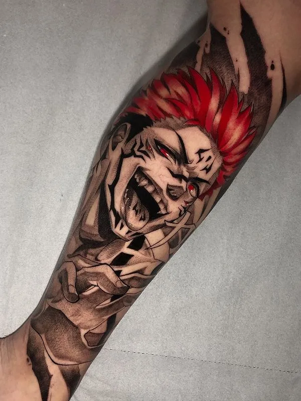 color anime татуировка на forearm #55852 | Тату мастер Amorim Tattoo Geek