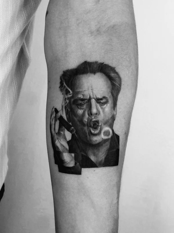 black and grey realism tattoo on forearm #55869 | Tattoo Artist Dani Sanz