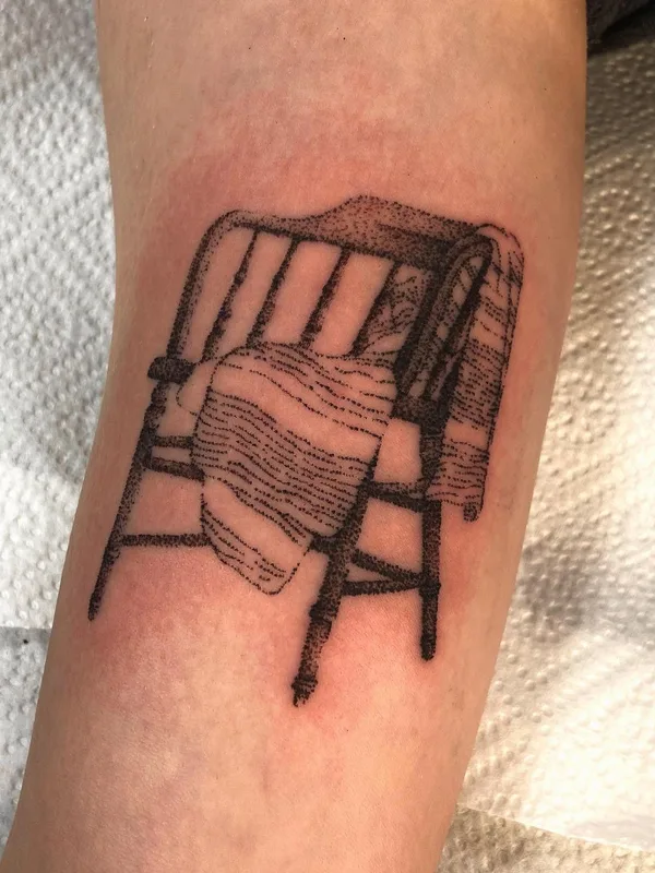 black dotwork tattoo auf forearm #56282 | Tätowierer Mackenzie