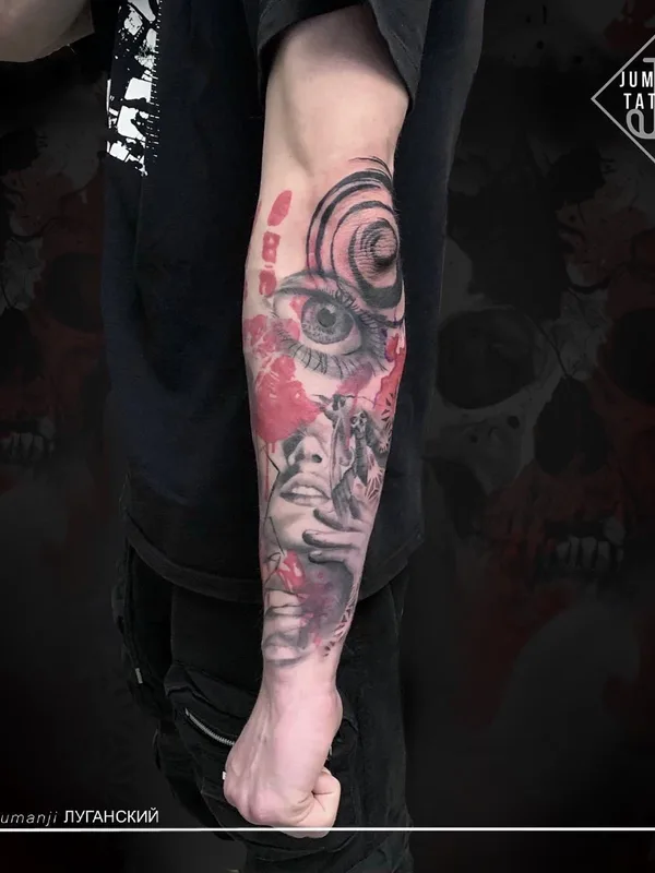 color realism tattoo on forearm #56482 | Tattoo Artist Сергей Луганский