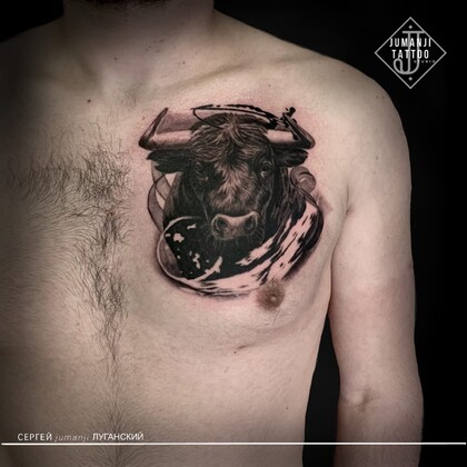 Тату эскиз #56478 Тату мастер Sergey Luganskiy