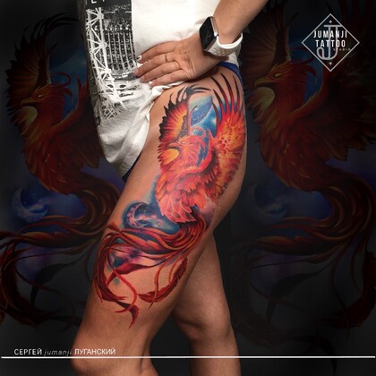 Тату эскиз #56486 Тату мастер Sergey Luganskiy