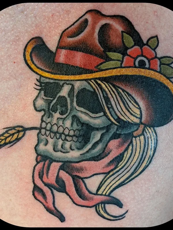 color neo traditional 纹身 在 shoulder blade #56585 | 纹身师 Matt Brotka
