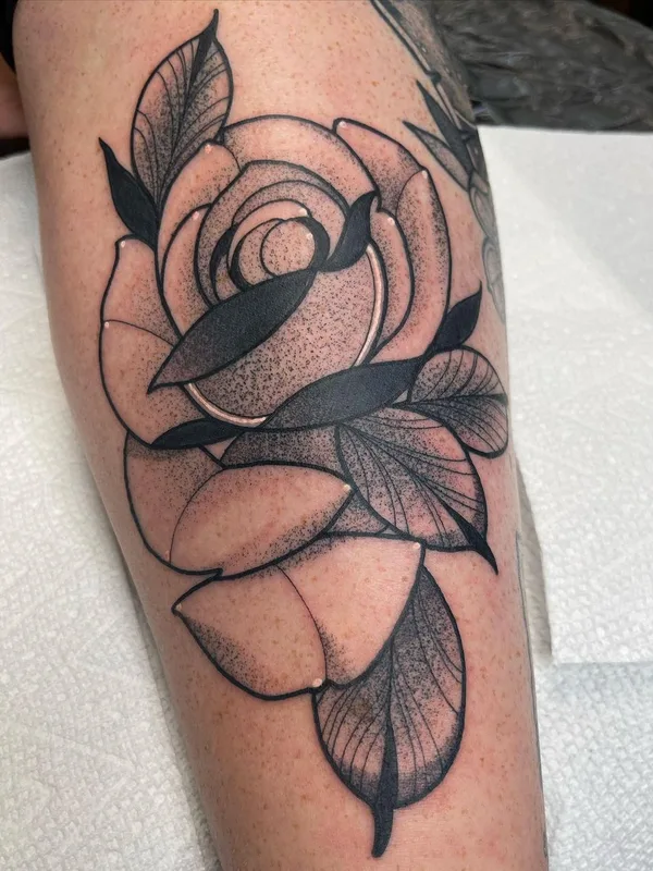 black and grey black and grey tatuaje en forearm #56768 | Tatuador Garrett Hudson