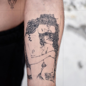 Наследие Италии в татуировках от Anita Rossi