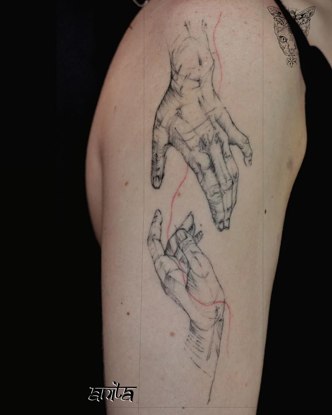 graphics tattoo by Anita Rossi