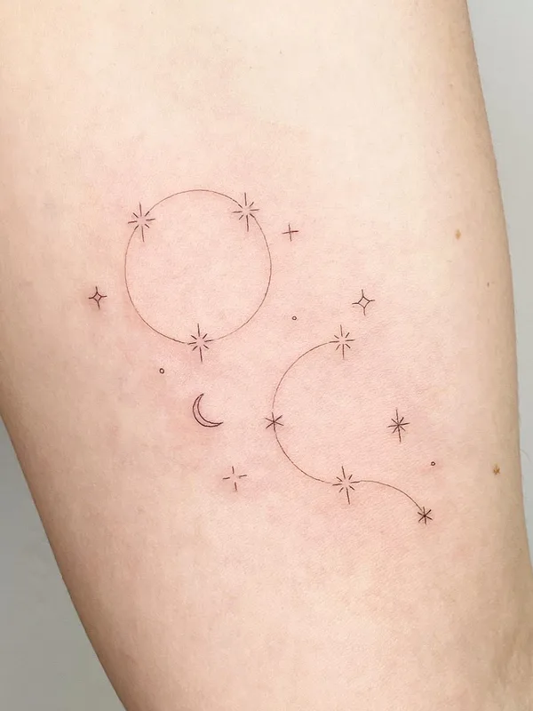 black fineline tattoo auf forearm #57286 | Tätowierer Sop Tattoo