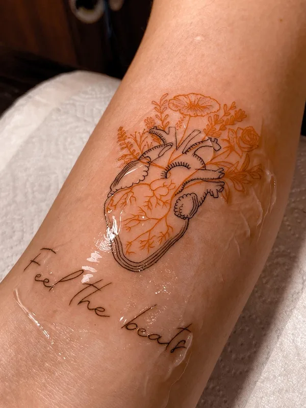 color fineline tattoo auf forearm #57320 | Tätowierer Котова Кристина kikitatts