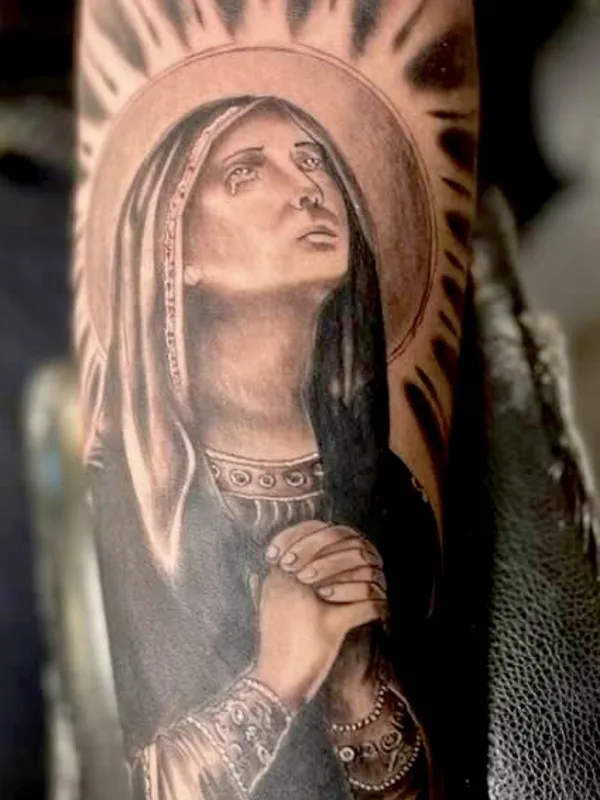 black and grey realism tattoo on forearm #57323 | Tattoo Artist James Keller