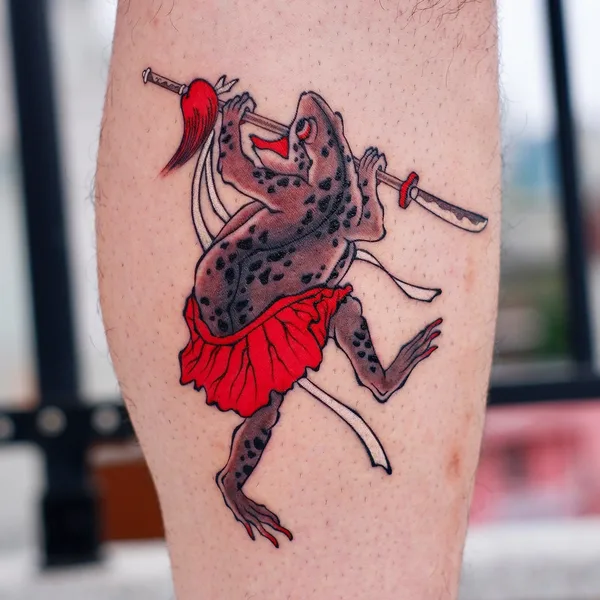 Japanese tattoo by Dino in Hollywood
