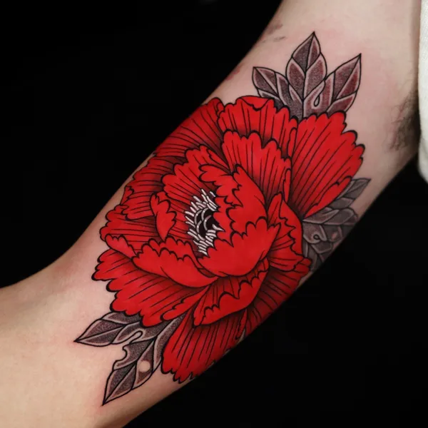Japanese tattoo by Dino in Hollywood
