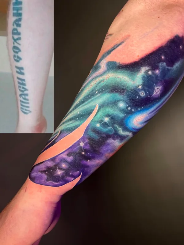 color realism Tatuaggio su forearm #57458 | Tatuatore Анастасия Чистякова