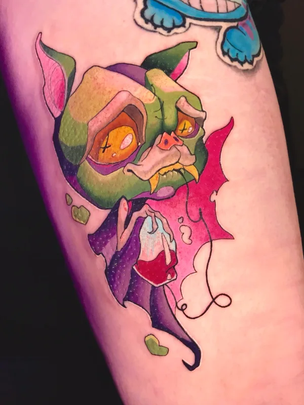 color illustrative Tatuaggio su forearm #57467 | Tatuatore Анастасия Чистякова