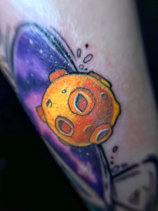 color illustrative Tatuaggio su forearm #57464 | Tatuatore Анастасия Чистякова