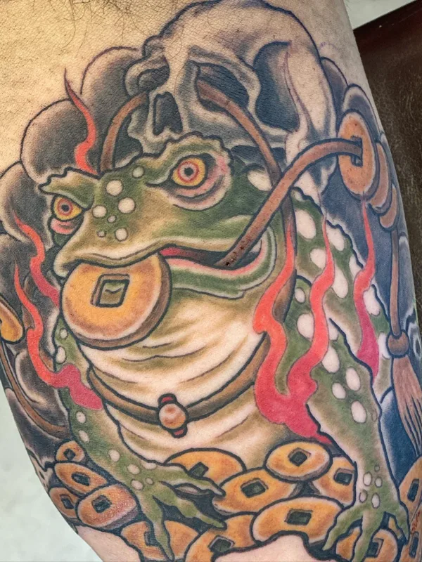 color japanese татуировка на forearm #57502 | Тату мастер Matthew Gibson